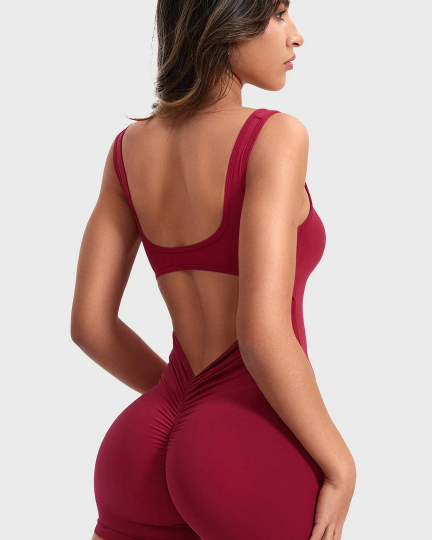 V-Back Romper